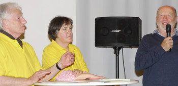 Herr Manfred Kluth, Frau Petra Schlegel, Herr Josef Müller (Podiumsdiskussion)